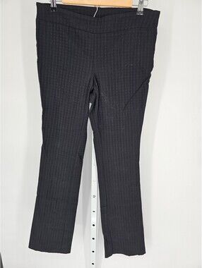 Jules & Leopold Women's Legging Solid Straight Side Zipper Mid Rise Pants Size 8